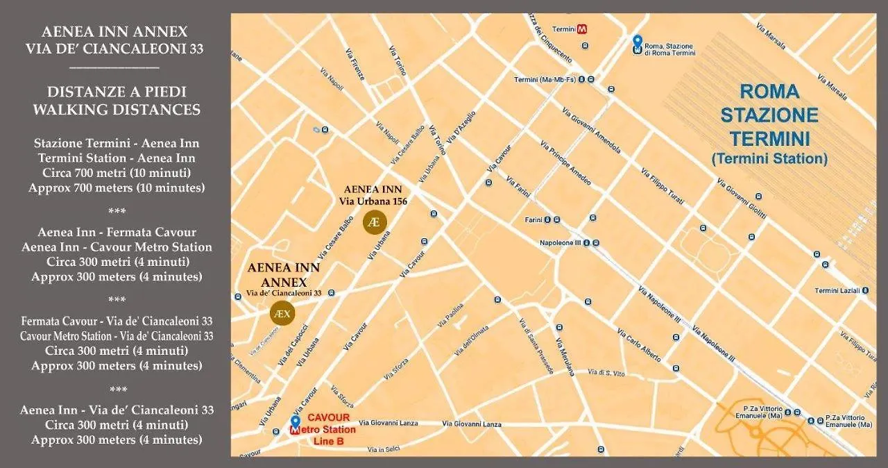 Bed & Breakfast Aenea Inn Rome