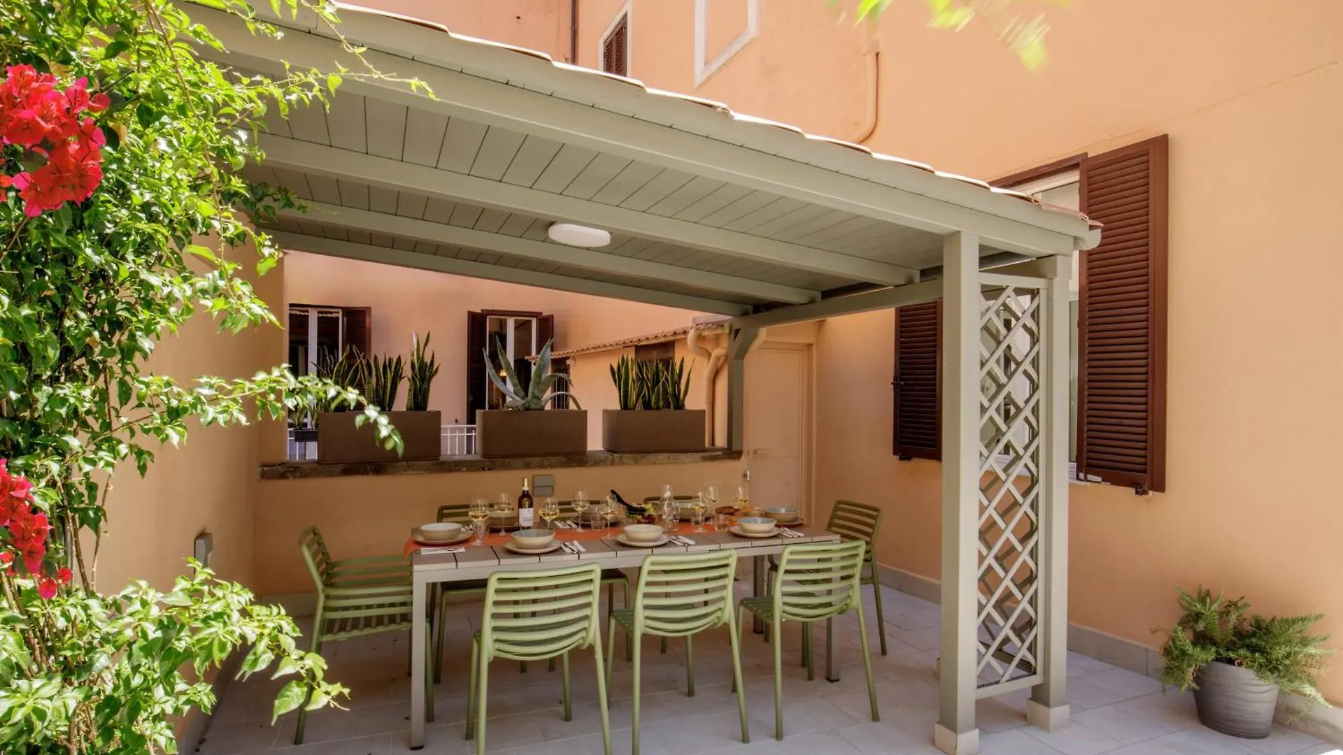 רומא Aenea Inn לינה וארוחת בוקר